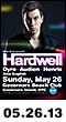 05.26.13: Hardwell with Dyro, Audien, Henrix, and Alex English at Governors Beach Club