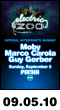 09.04.10: Electric Zoo Official Afterparty. Moby, Marco Carola, Guy Gerber, and more
